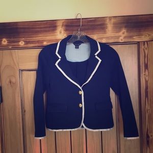 A girls youth suit coat.